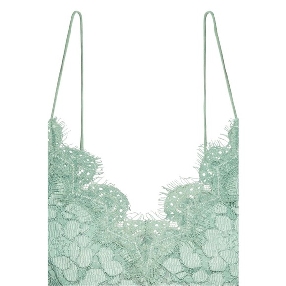 H&M Mint Green Lace Bustier - Picture 4 of 6